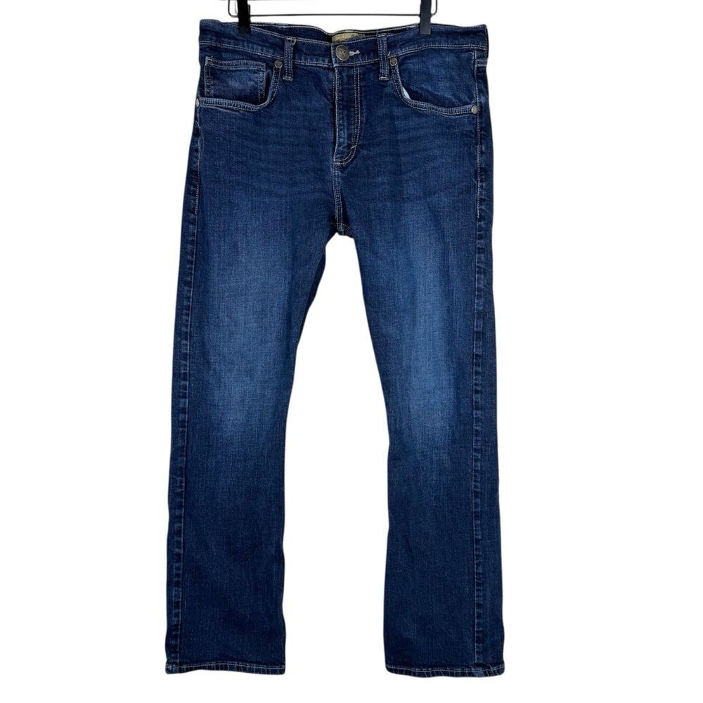 Wrangler 20X No. 42 Vintage Boot Jeans Blue Cowboy Western Mens Size 34x32